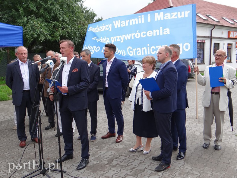 Elbląg, Politycy PO domagali się w Braniewie odwieszenia MRG