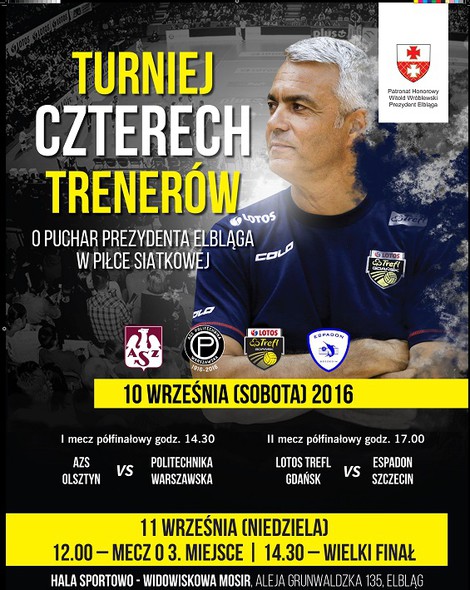 Elbląg, Turniej Czterech Trenerów - poznaj Politechnikę Warszawską