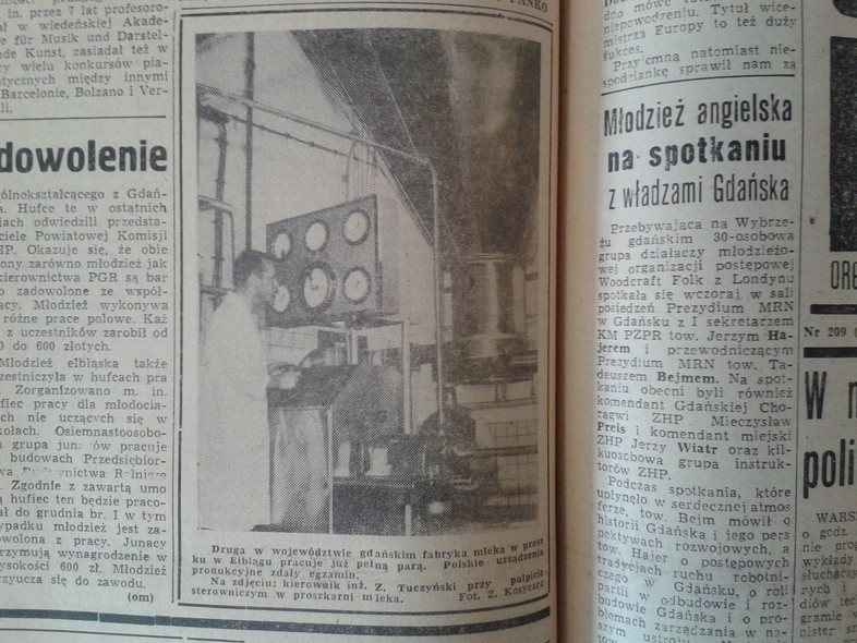 Elbląg, Fabryka mleka w proszku w Elblągu Elbląg, Fabryka mleka w proszku w Elblągu