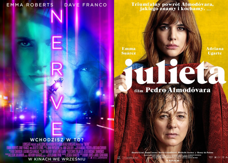Elbląg, „Nerve” i „Julieta” w kinach sieci Multikino