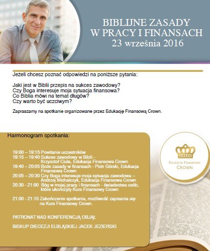 Elbląg, Biznes w parze z wiarą