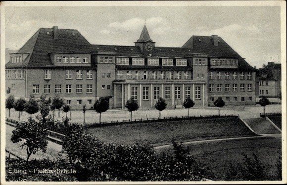 Elbląg, Paulus - Schule - dzisiejsze Gimnazjum nr 2 Elbląg, Paulus - Schule - dzisiejsze Gimnazjum nr 2