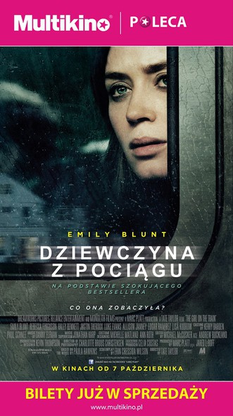 Elbląg, Ruszyła przedsprzedaż biletów na film „Dziewczyna z pociągu”