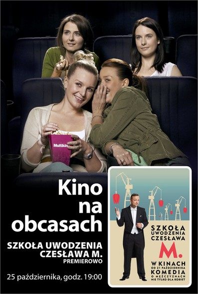 Elbląg, Kino na Obcasach: „Szkoła uwodzenia Czesława M.” Elbląg, Kino na Obcasach: „Szkoła uwodzenia Czesława M.”