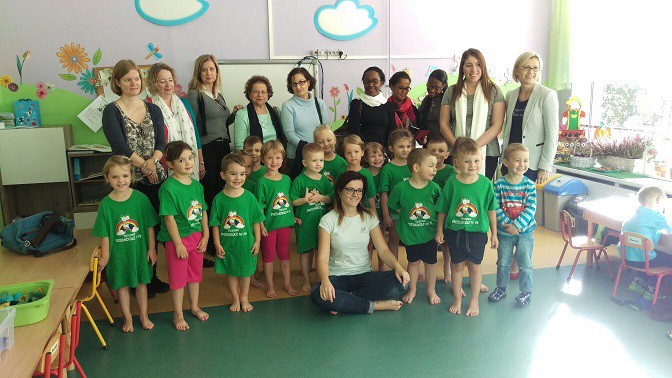 Elbląg, Goście z zagranicy w dziewiątce