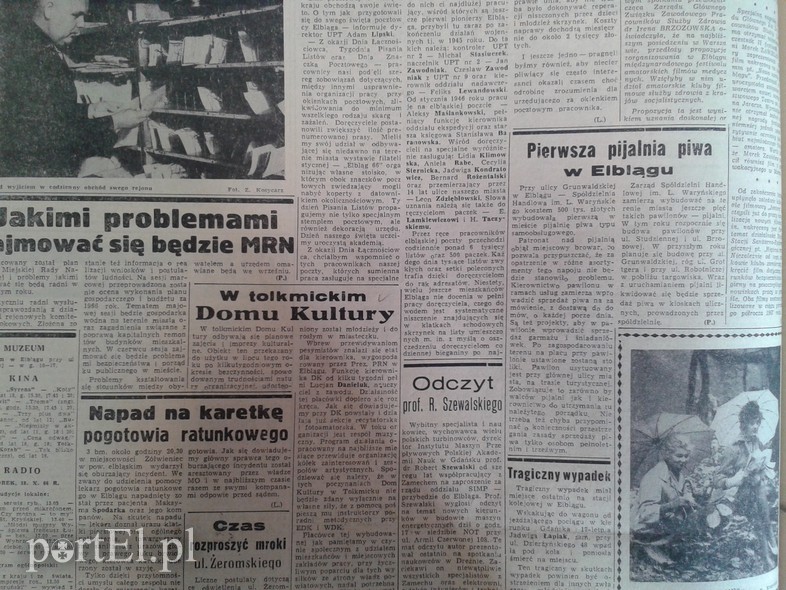 Elbląg, Pierwsza pijalnia piwa w Elblągu Elbląg, Pierwsza pijalnia piwa w Elblągu