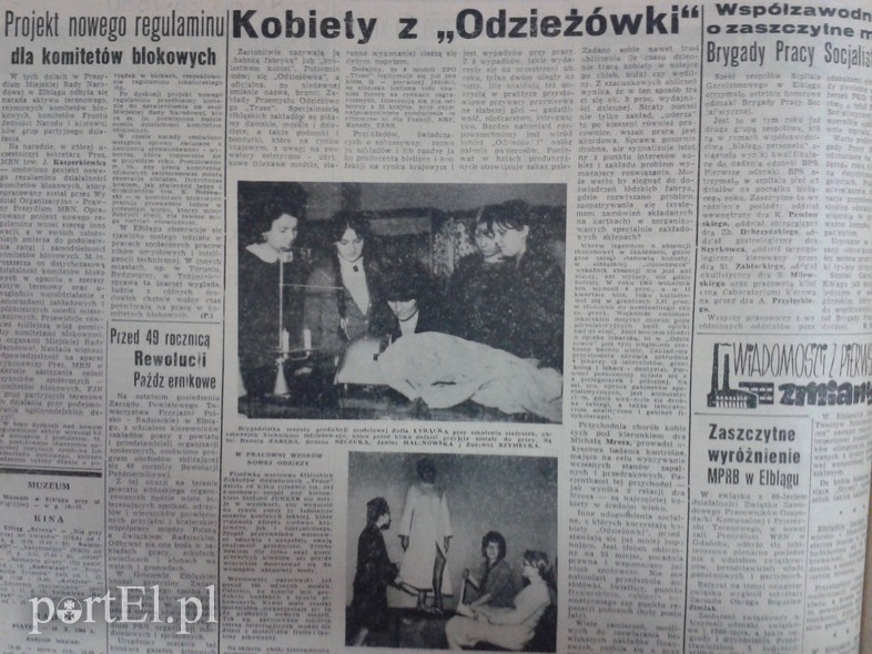 Elbląg, Kobiety z "Odzieżówki" Elbląg, Kobiety z "Odzieżówki"