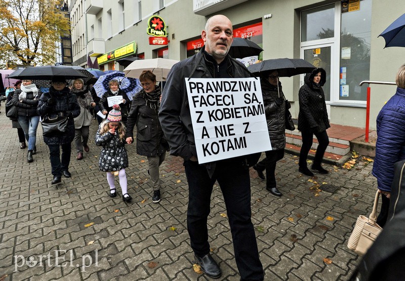 Elbląg, W marszu wzięły udział kobiety, mężczyźni i dzieci