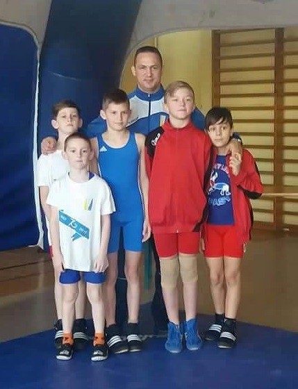 Elbląg, Młodzi zapaśnicy z medalami Elbląg, Młodzi zapaśnicy z medalami
