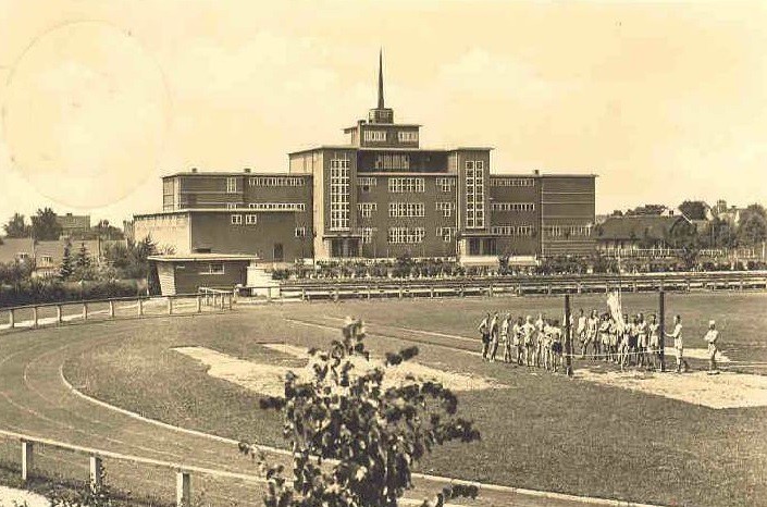 Elbląg, Stadion przed wojną,
