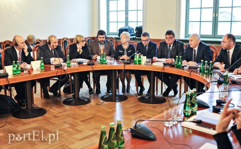 Elbląg, Włoska delegacja z regionu Umbria oraz lokalne samorządy przy jednym stole Elbląg, Włoska delegacja z regionu Umbria oraz lokalne samorządy przy jednym stole
