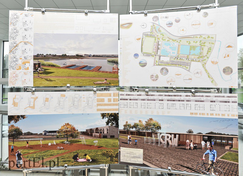 Elbląg, Koncepcja zagospodarowania kąpieliska przy ul. Spacerowej autorstwa architektów z Gliwic Elbląg, Koncepcja zagospodarowania kąpieliska przy ul. Spacerowej autorstwa architektów z Gliwic