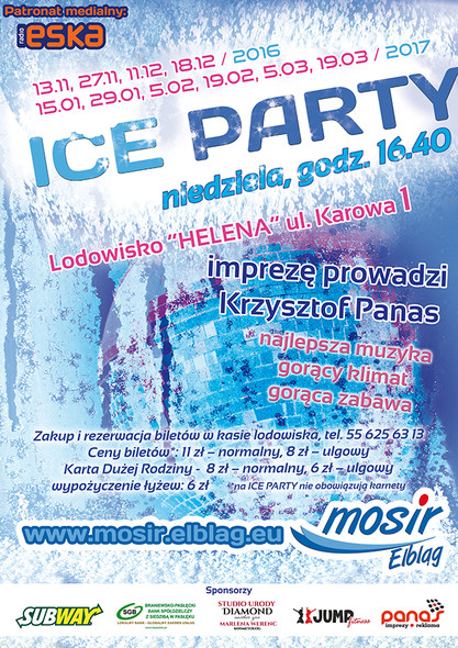 Elbląg, Na lodowisku rusza Ice Party