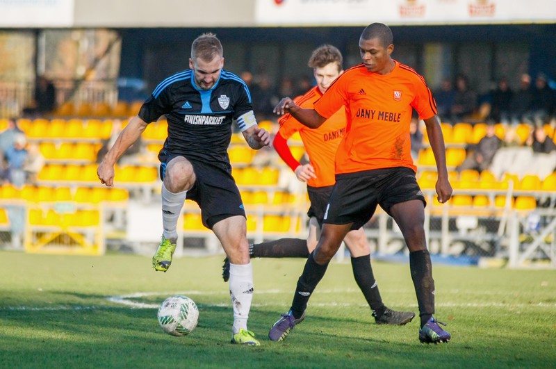 Elbląg, Siedem bramek w meczu Concordii