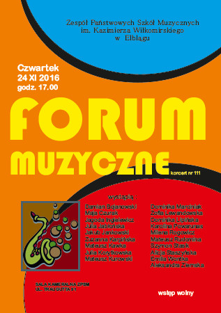 Elbląg, Koncert od A do Z