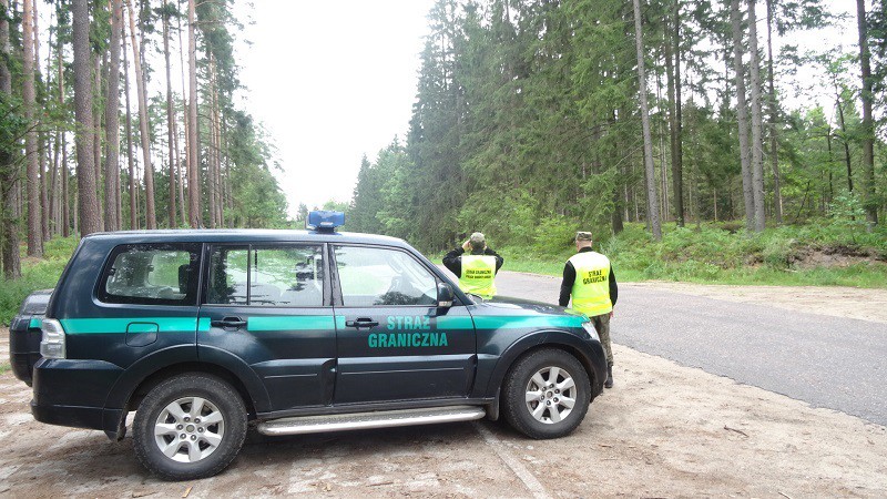 Elbląg, Zatrzymania na granicy