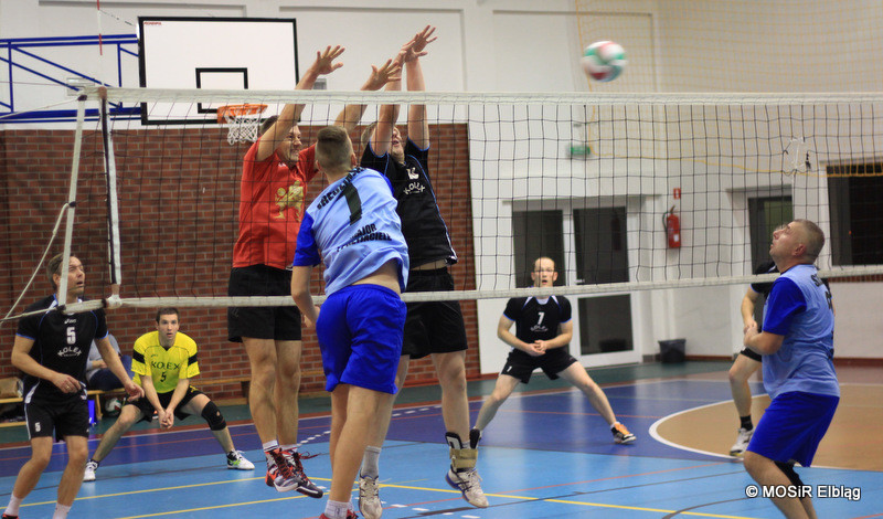 Elbląg, Siatkarski lider nie pozostawił złudzeń