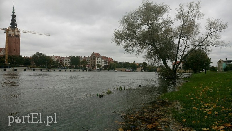Elbląg, Więcej wody w rzece Elbląg, Więcej wody w rzece
