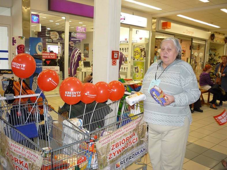 Elbląg, Zebrano ponad 7 ton żywności