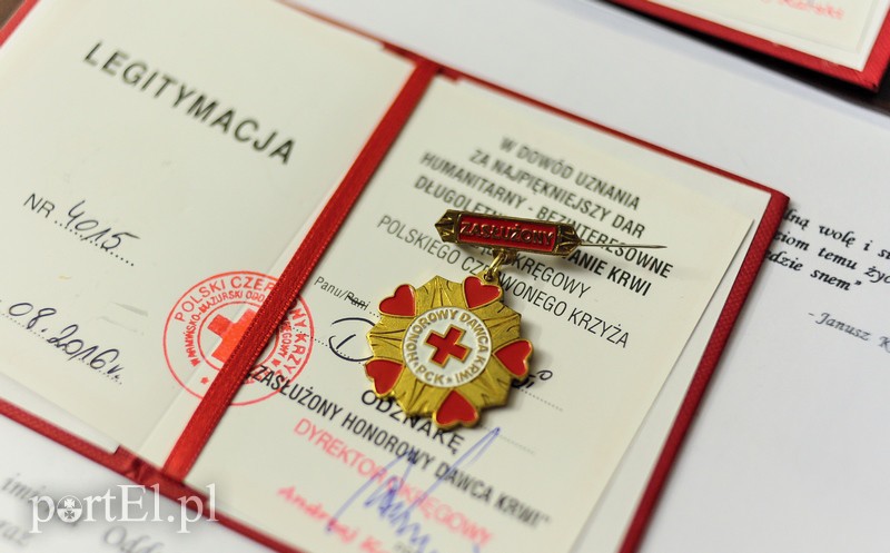 Elbląg, Oddają krew, bo po prostu chcą pomagać