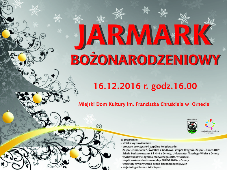 Elbląg, Jarmark Bożonarodzeniowy w Ornecie Elbląg, Jarmark Bożonarodzeniowy w Ornecie