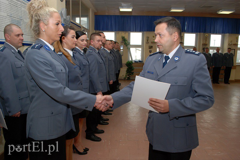 Elbląg, Listy gratulacyjne dla elbląskich i braniewskich policjantów Elbląg, Listy gratulacyjne dla elbląskich i braniewskich policjantów