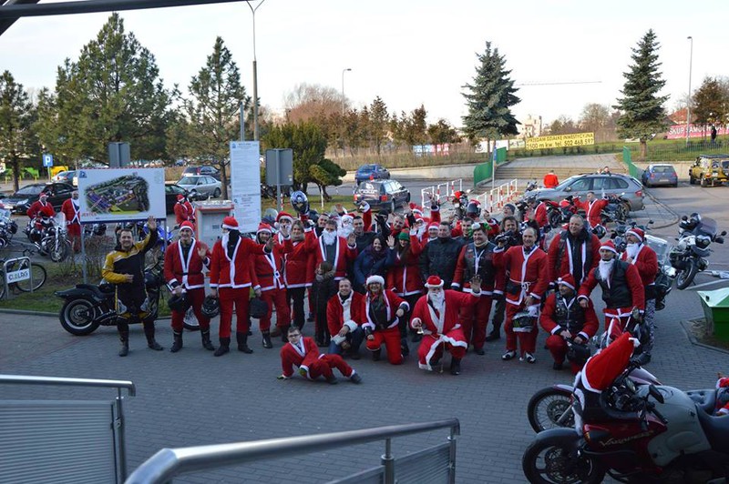 Elbląg, Motomikołaje odwiedzą dzieci w szpitalach