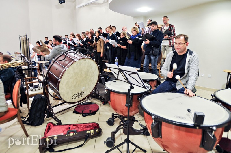 Elbląg, Muzycy przygotowują się do piątkowego koncertu w Pelplinie Elbląg, Muzycy przygotowują się do piątkowego koncertu w Pelplinie