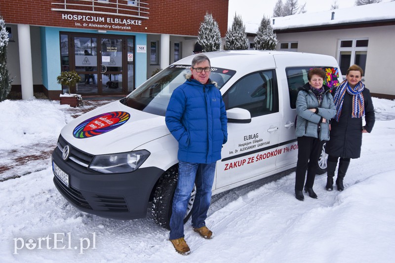 Elbląg, Elbląskie hospicjum otrzymało nowy samochód od fundacji Jurka Owsiaka