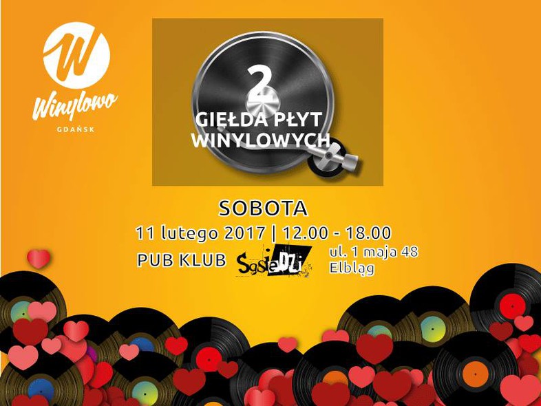Elbląg, 2. Giełda Płyt Winylowych wkrótce u Sąsiadów Elbląg, 2. Giełda Płyt Winylowych wkrótce u Sąsiadów