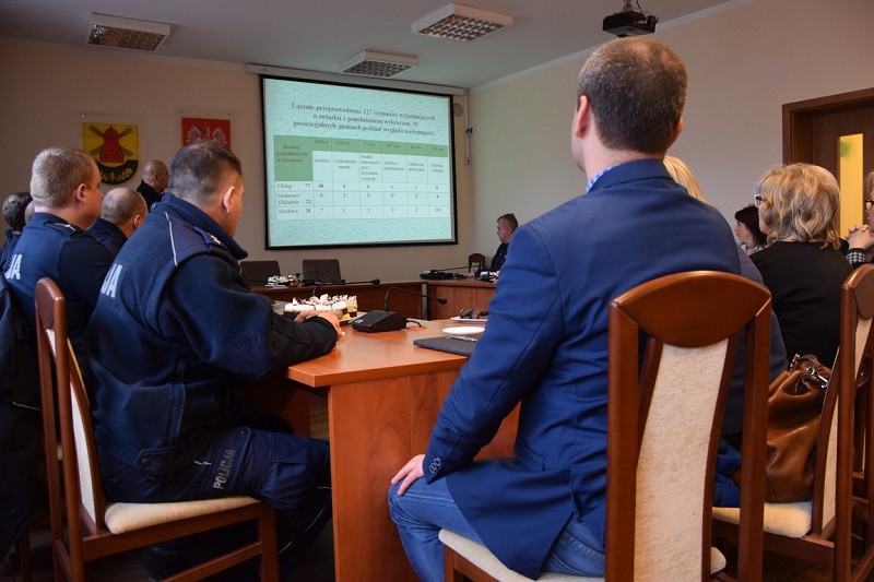 Elbląg, Policjanci z Gronowa Elbląskiego podsumowali ubiegły rok