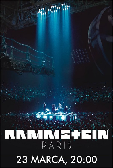 Elbląg, Specjalny pokaz Rammstein: Paris w marcu w Multikinie Elbląg, Specjalny pokaz Rammstein: Paris w marcu w Multikinie