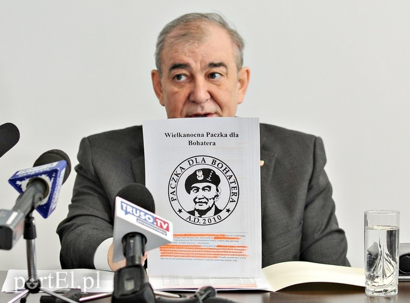 Elbląg, Jerzy Wilk zachęca do udziału w akcji