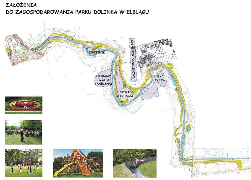 Elbląg, Tak ma wyglądać Park Dolinka (wstępna wizualizacja UM Elbląga) Elbląg, Tak ma wyglądać Park Dolinka (wstępna wizualizacja UM Elbląga)
