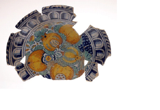 Elbląg, Wczesny fajans niderlandzki, Rotterdam (?), około 1600 r.