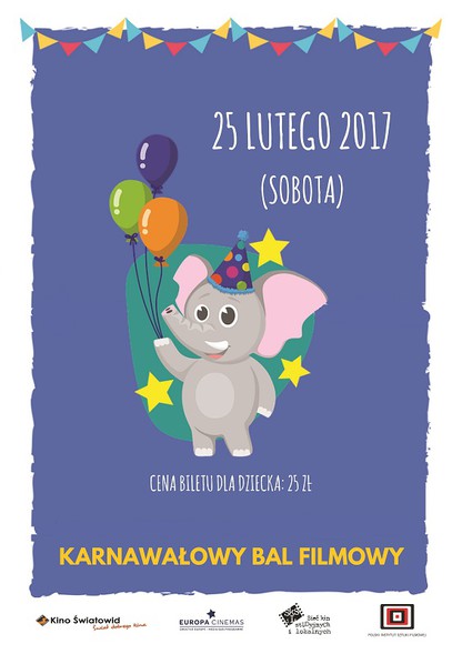 Elbląg, Karnawałowy Bal Filmowy w kinie Światowid Elbląg, Karnawałowy Bal Filmowy w kinie Światowid