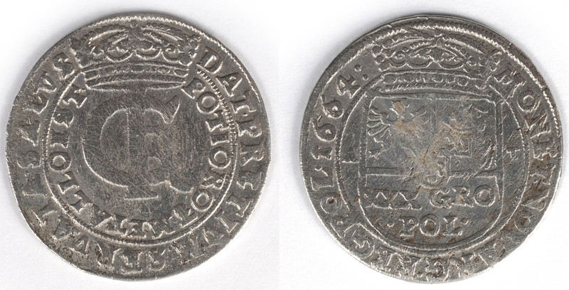 Elbląg, Złotówka koronna Jana Kazimierza (Historia jednego przedmiotu cz. 62) Elbląg, Złotówka koronna Jana Kazimierza (Historia jednego przedmiotu cz. 62)