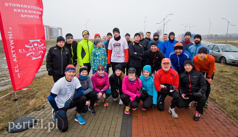 Elbląg, IV Modrzewina Winter Run 2017