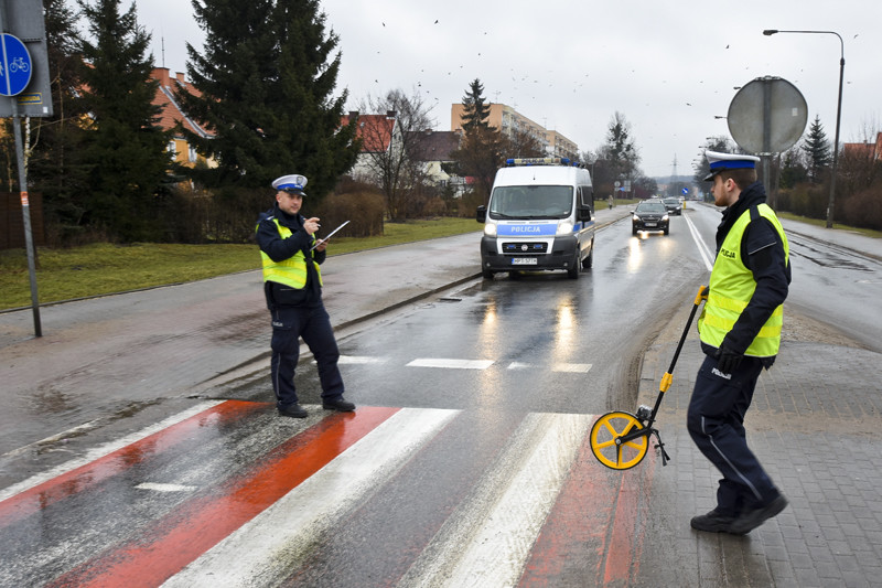 Elbląg, Potrącenie na Piłsudskiego