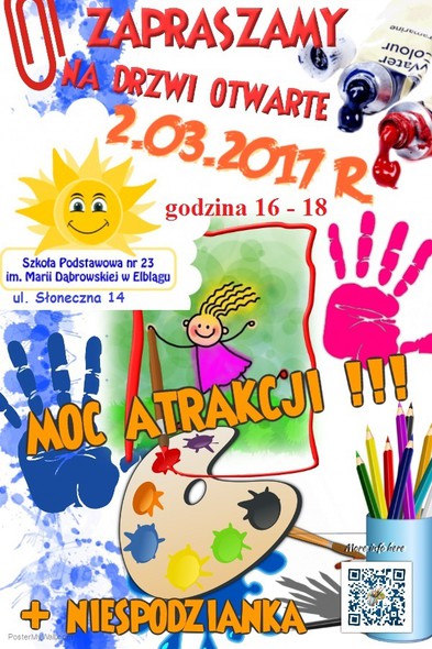 Elbląg, Drzwi Otwarte w SP 23 Elbląg, Drzwi Otwarte w SP 23