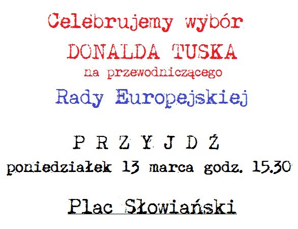 Elbląg, Happening KOD-u Elbląg, Happening KOD-u