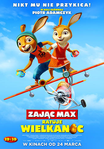 Elbląg, Zając Max ratuje Wielkanoc w kinie Światowid Elbląg, Zając Max ratuje Wielkanoc w kinie Światowid