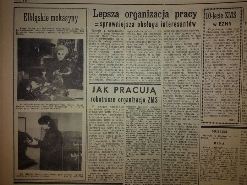 Elbląg, Elbląskie mokasyny Elbląg, Elbląskie mokasyny
