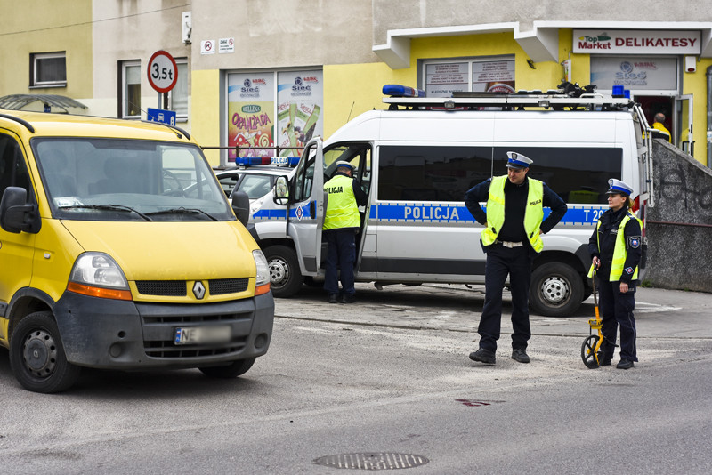 Elbląg, Potrącenie na Robotniczej