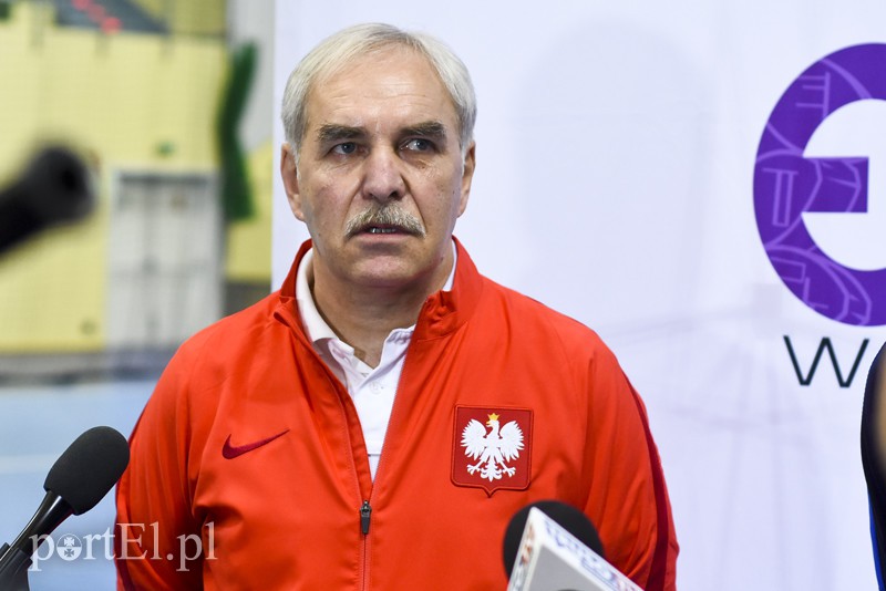 Elbląg, Zespół z meczu na mecz potwierdza, że coraz lepiej się rozumie - mówi o polskiej kadrze trener Andrzej Bianga Elbląg, Zespół z meczu na mecz potwierdza, że coraz lepiej się rozumie - mówi o polskiej kadrze trener Andrzej Bianga