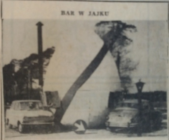 Elbląg, Bar w jajku Elbląg, Bar w jajku