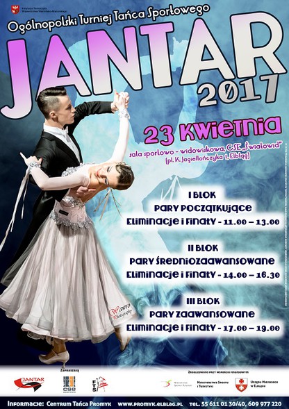 Elbląg, Turniej Tańca „Jantar” już wkrótce