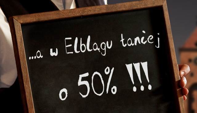 Elbląg, Takie promocyjne akcje będą odbywały się tylko raz w roku (mat. promoc.) Elbląg, Takie promocyjne akcje będą odbywały się tylko raz w roku (mat. promoc.)