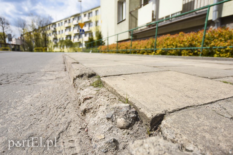 Elbląg, Remontu doczeka się chodnik m.in. przy ul. Kwiatowej