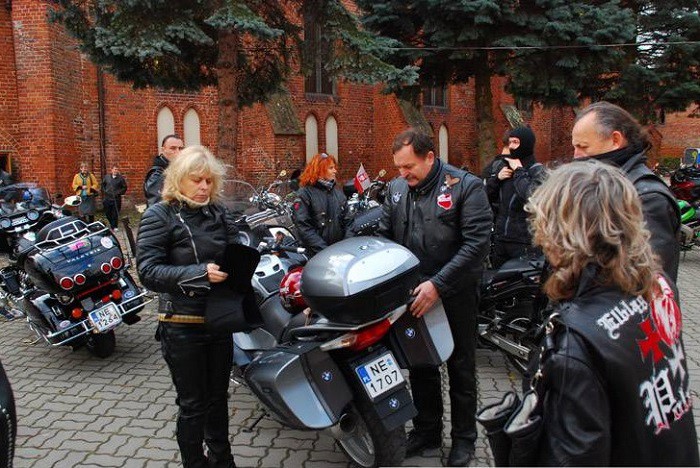 Elbląg, Zjazd motocyklistów w Pasłęku Elbląg, Zjazd motocyklistów w Pasłęku